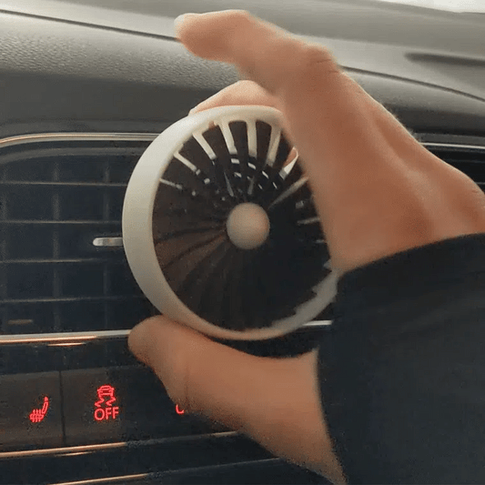 Turbofan aroma diffuser - Car vent mini Jet engine